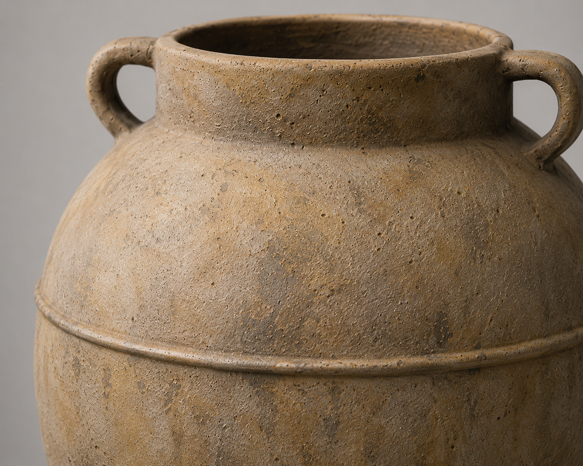 The Majesty - Oversized Vintage Clay Pot